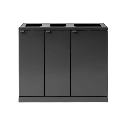 Bica Advanced 829 Waste Separation Unit 2x65+95 liter, Bica - anthracite