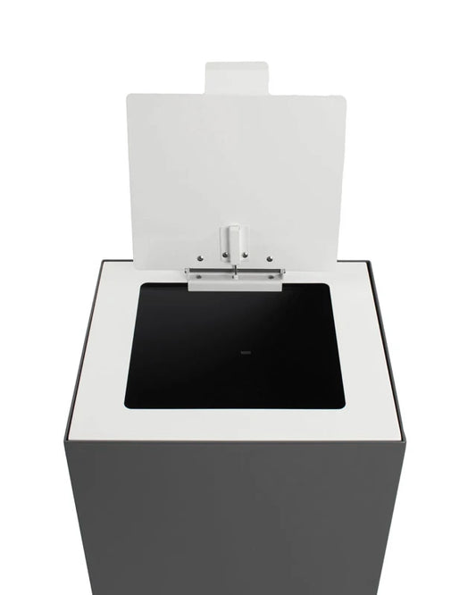 V-Part Top with hinged lid for 90L modular waste separation unit