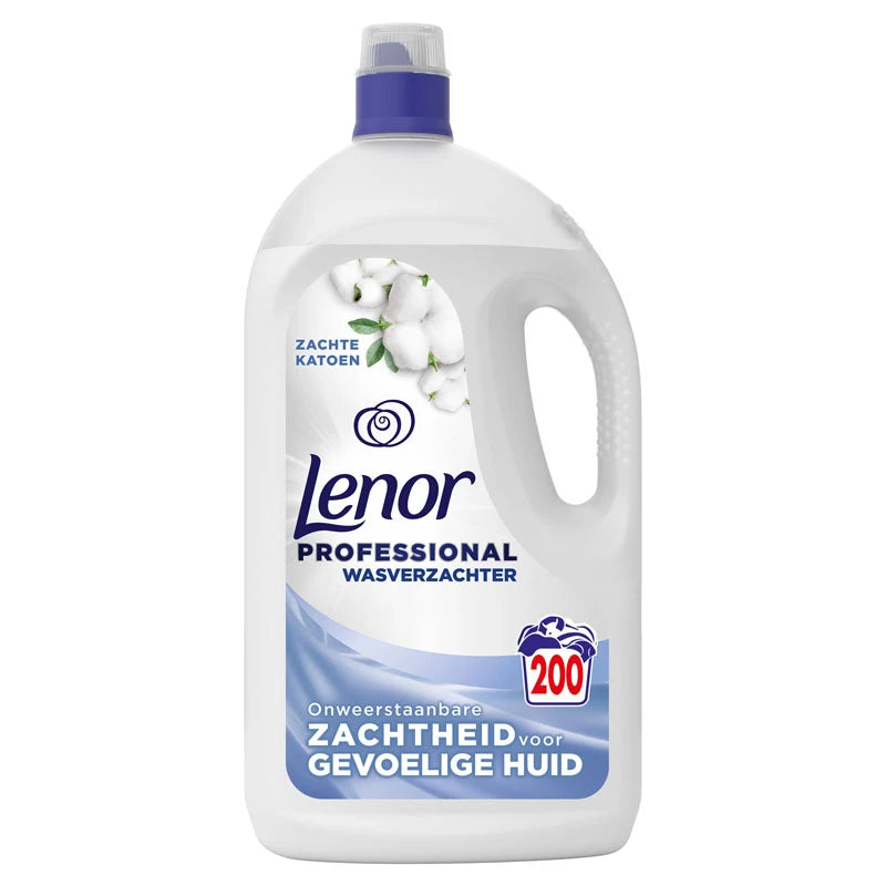 LENOR PROFESSIONAL Wasverzachter Soft Cotton 200 s 3x4L