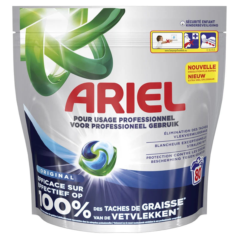 ARIEL PROFESSIONAL All-in-1 Pods Wasmiddel Regular 2x80stuks