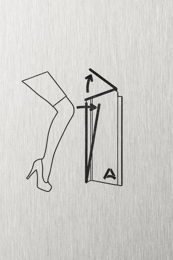 WINGS hygiene bin with knee operation 9 litre