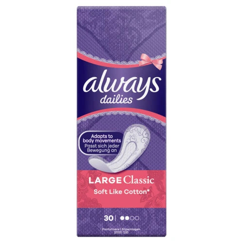 ALWAYS Dailies Large Classic Soft Like Cotton 10x30 stuks