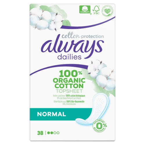 ALWAYS Dailies Cotton Protection Normal 10x38 stuks