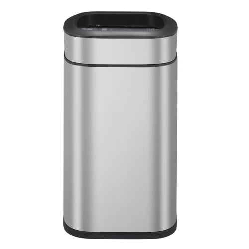 OLI-Cube Open Top Bin 20 liter, EKO - matt stainless steel