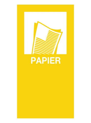 Magnetic Sticker Paper BE - yellow