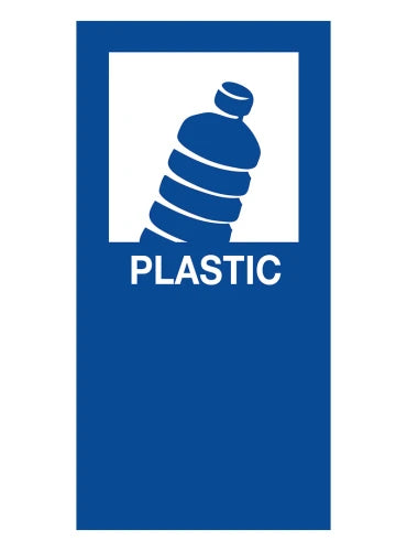 Magnetic Sticker Plastic BE - blue
