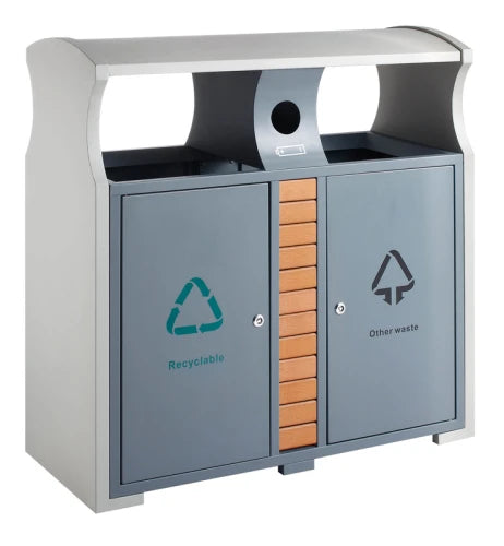 V-Part Outdoor Waste Bin waste separation