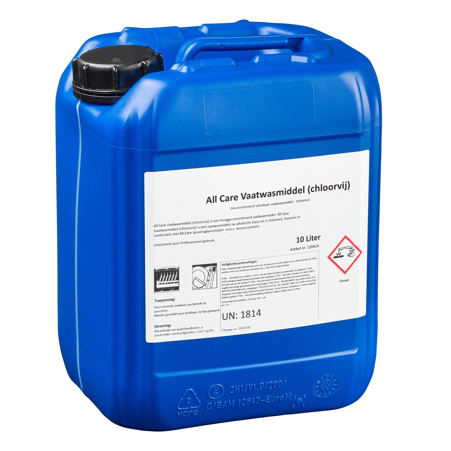 ALL-CARE Geschirrspülmittel (chlorfrei) 10L