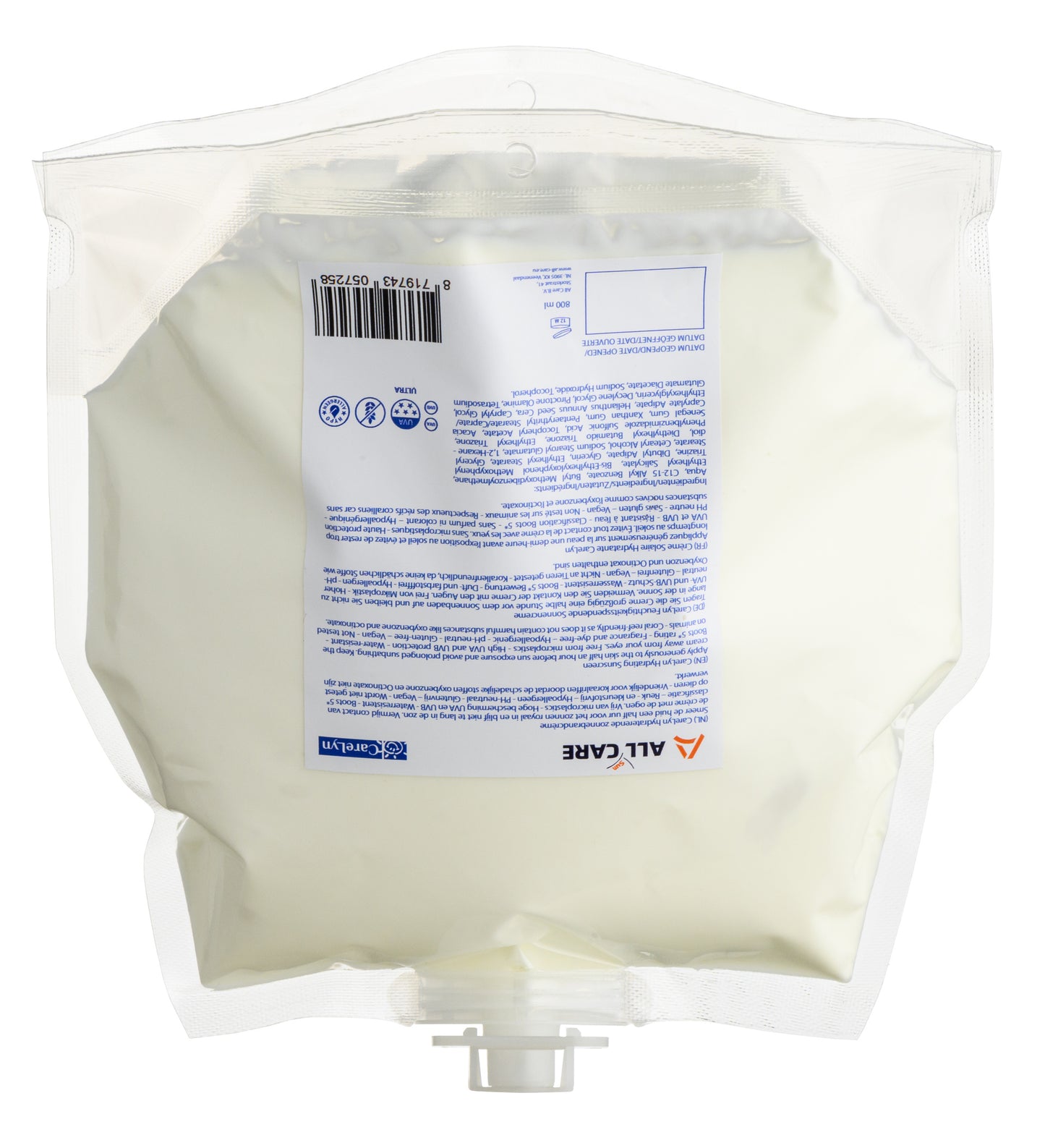 Sunscreen SPF30 POUCH 4x800 ml