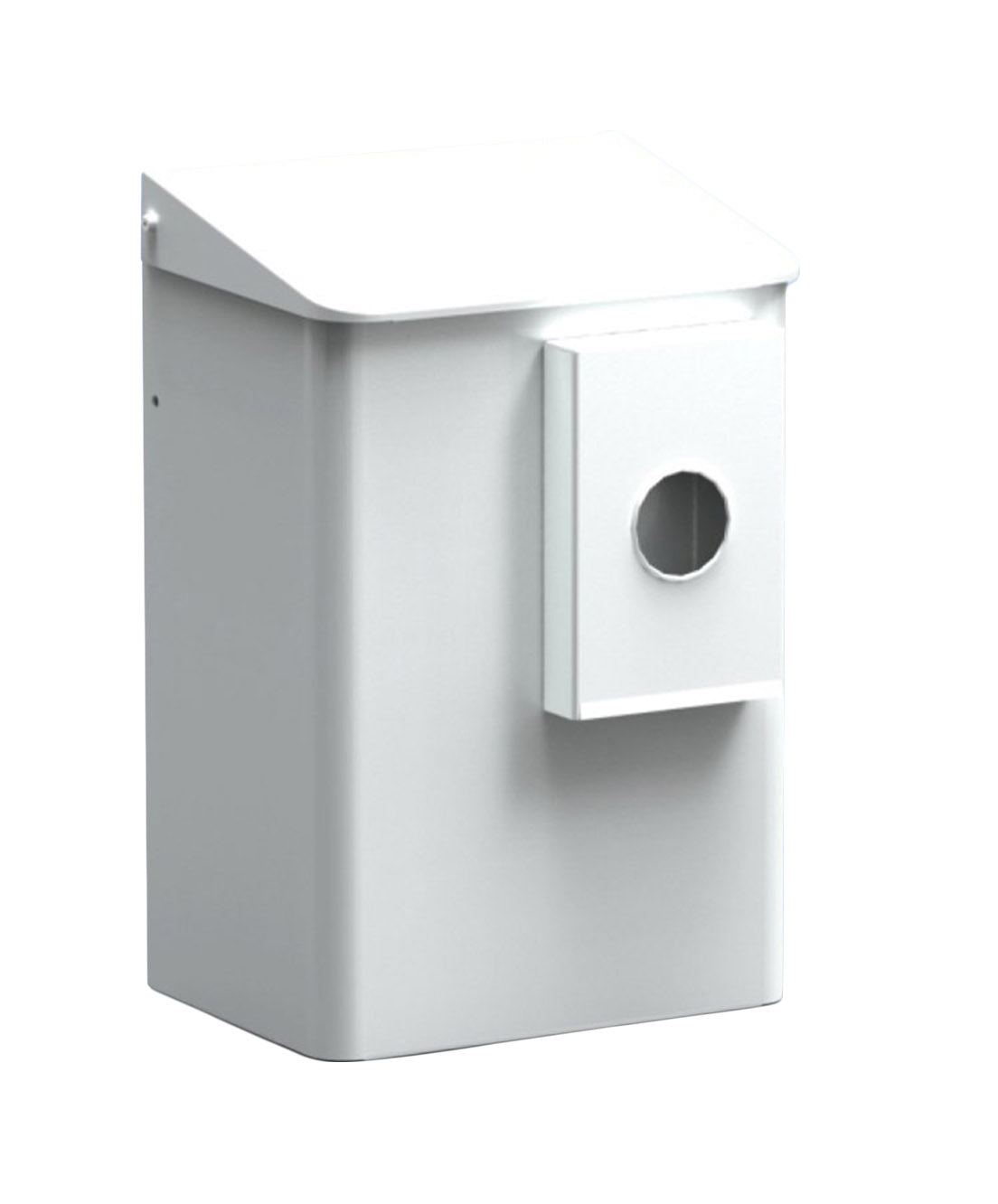 PL-line white RAL 9016 hygiene bin 6L