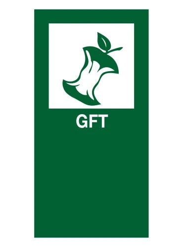 Magnet sticker GFC - green