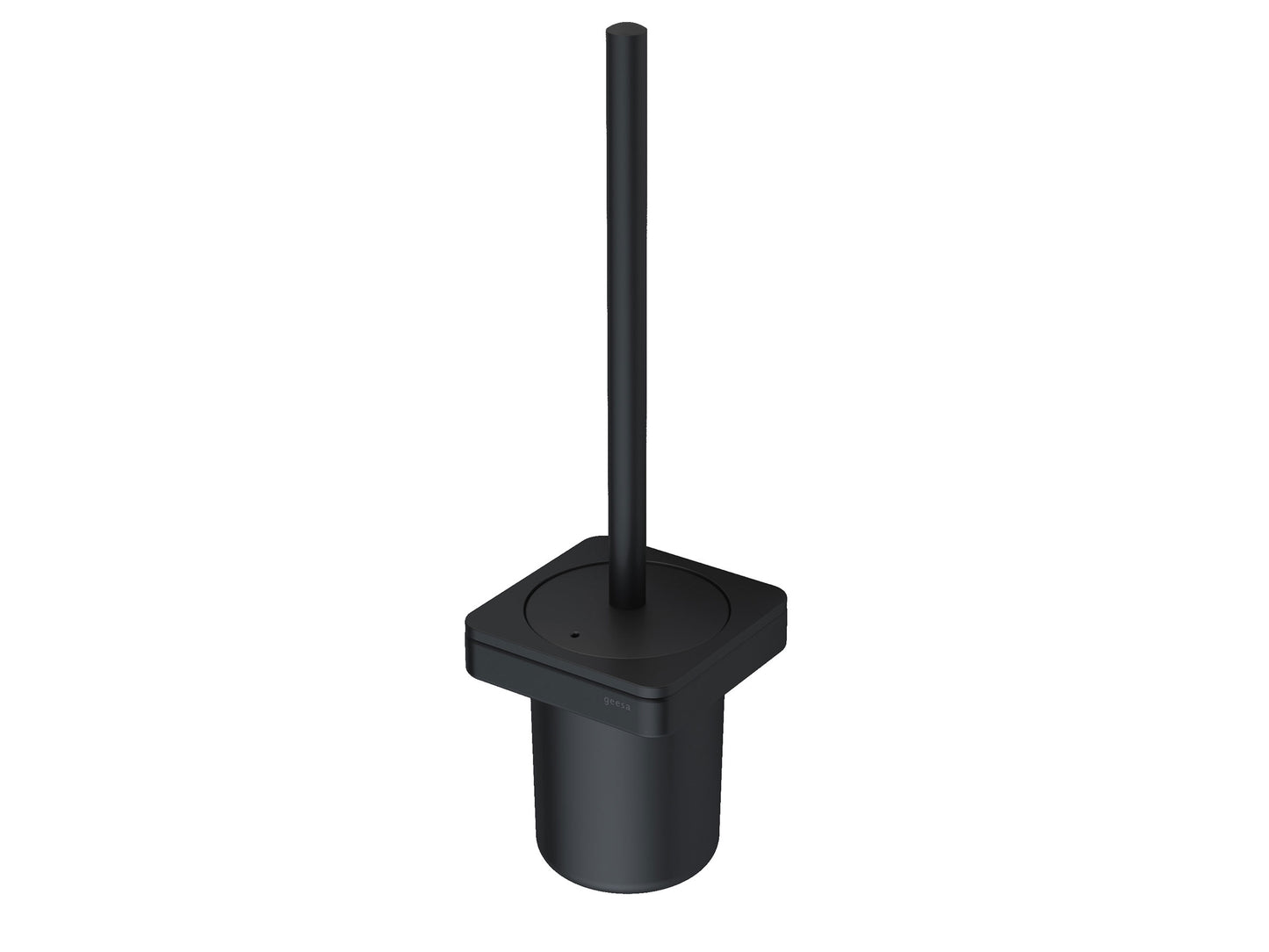 GEESA 918811-06-06 FRAME toilet brush holder Full Black