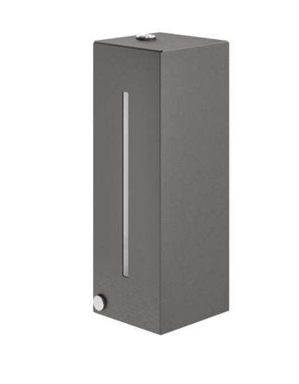 HEWI 900.06.00560 SC SENSORIC electronic soap dispenser 500 ml deep matt dark grey pearl