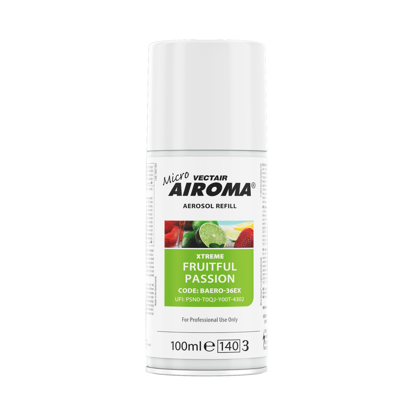 VECTAIR MICRO AIROMA XTREME FRUITFUL PASSION 12x100ML air freshener refill
