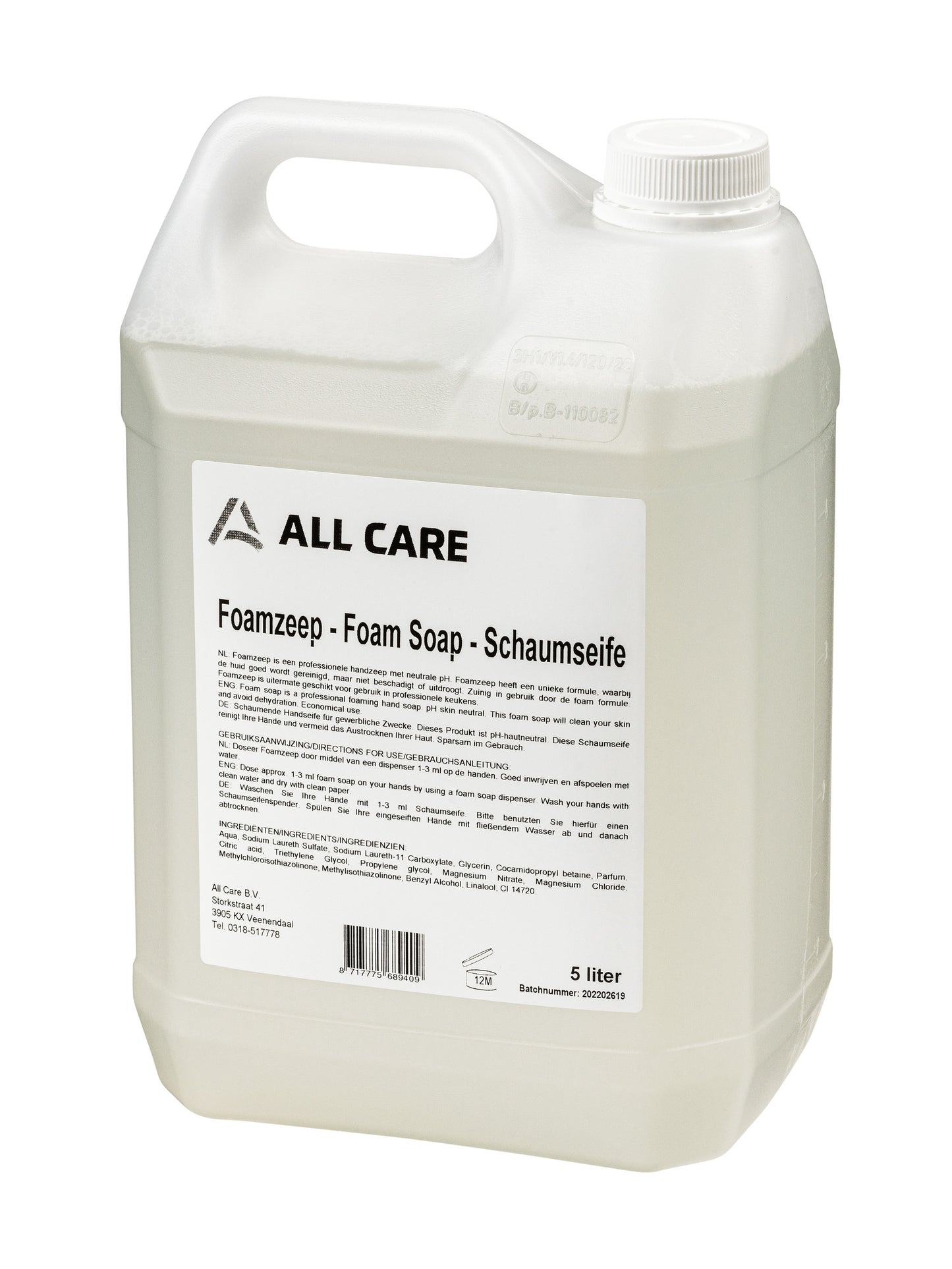 ALL-CARE 98916 Foam Soap 1x5L