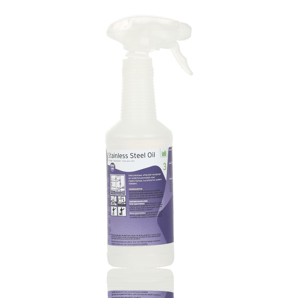 OUTLET SPECTRO Edelstahlöl mit Sprühkopf 6x500 ml