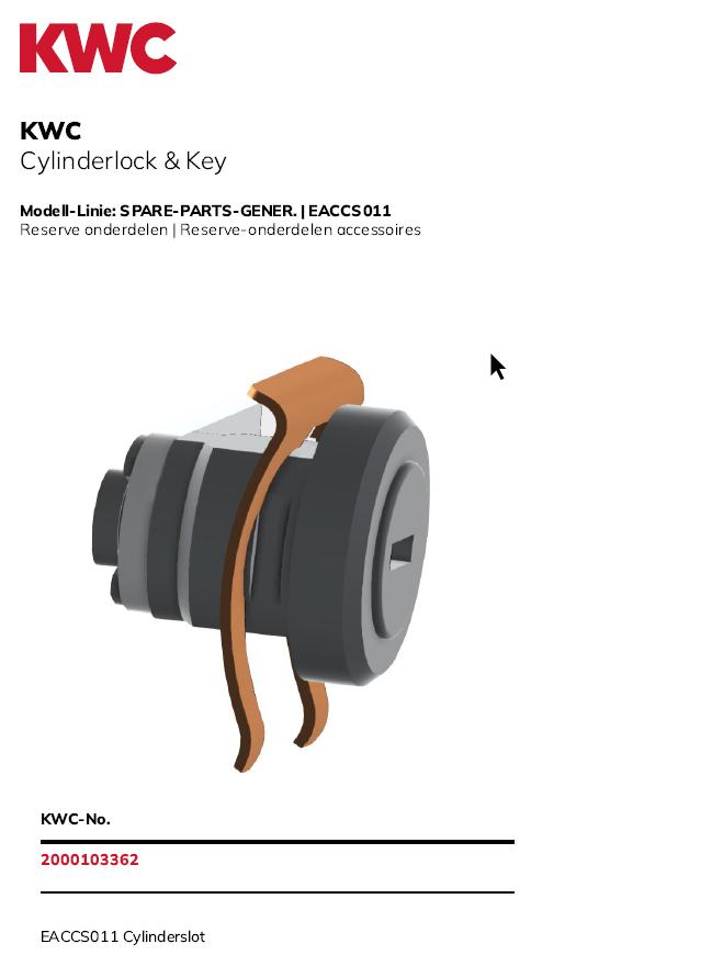 OUTLET KWC EACCS011