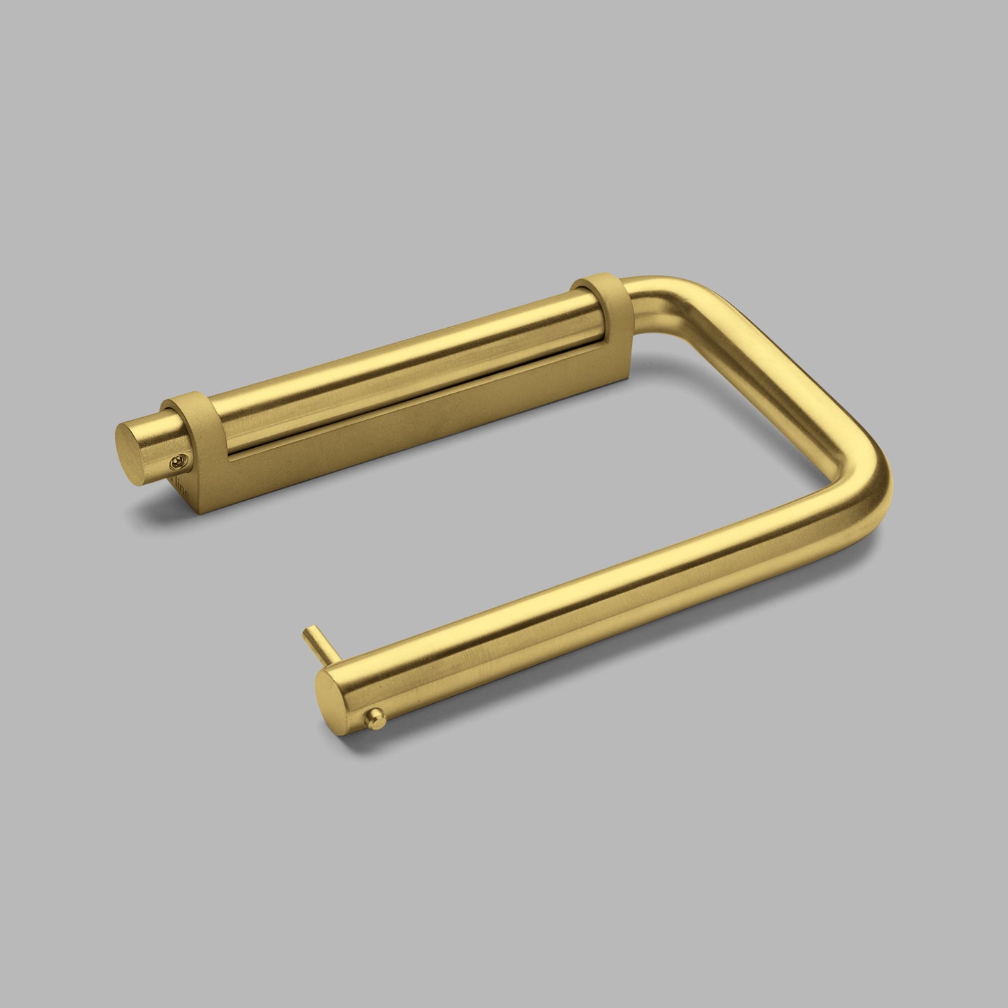 DLINE 147056P3242 toilet roll holder 145mm PVD brass