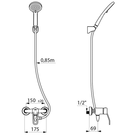 Delabie 2539EPHYG