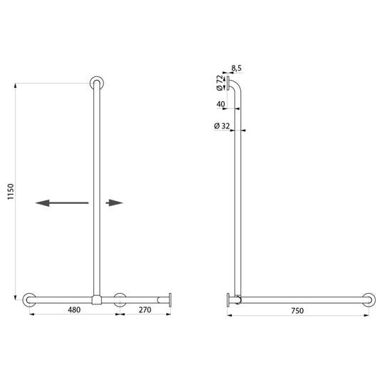 Delabie 35481W