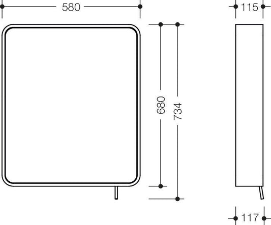 HEWI 800.01.10160 DX