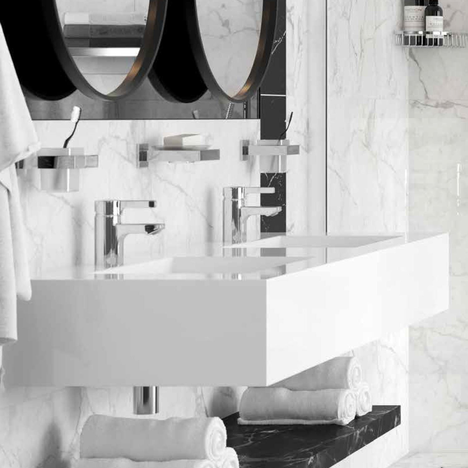Delabie accessoires hotelbadkamer