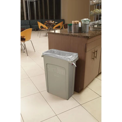 Rubbermaid Slim Jim met luchtsleuven 60 L