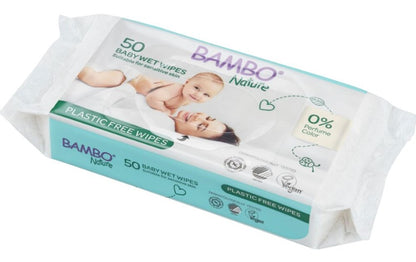 ABENA Bambo Nature billendoekjes plasticvrij 14x50 stuks