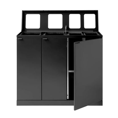 Bica Advanced 950 Waste Separation Unit 2x65+2x45 liter, Bica - anthracite