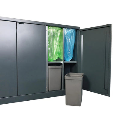 Bica Advanced 950 Waste Separation Unit 2x65+2x45 liter, Bica - anthracite