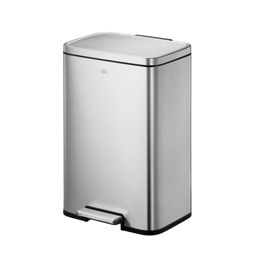 Madison pedal bin 50 liter, EKO - Misty matte stainless steel