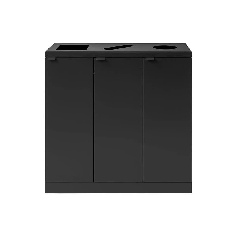 Bica Advanced 869 Waste Separation Unit 3x65 litres, Bica - black