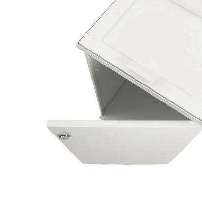 V-Part Modulärer Abfalleimer mit Tür und Sackhalter 90L