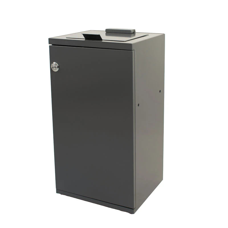 V-Part Modular Waste Bin with Door and Bag Holder 90L
