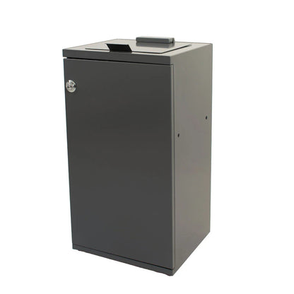 V-Part Modular Waste Bin with Door and Bag Holder 90L