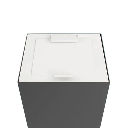 V-Part Oberteil mit Klappdeckel für modulares Abfalltrennsystem 90L