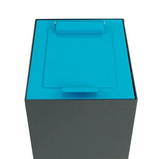 V-Part Top with hinged lid for modular waste separation unit 60L