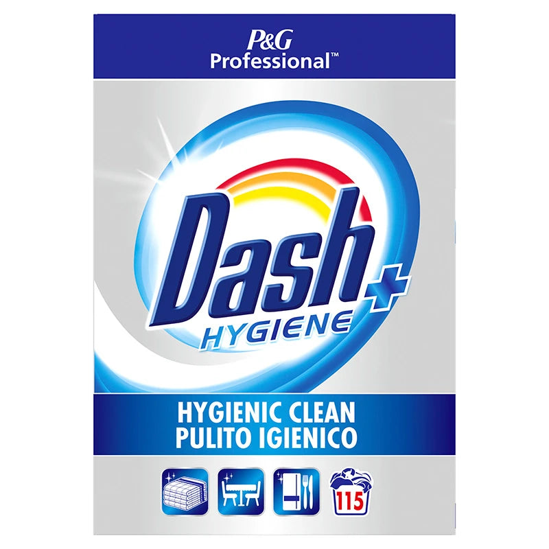 DASH PROFESSIONAL Hygiene+ Wasmiddel Poeder 115sc 1x5,75KG