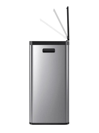 Essential Touch Recycler 2 Waste Bin 30+30 litre, EKO - matt stainless steel