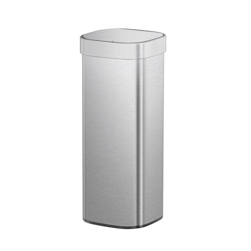 Loft Touch Top Bin 40 litre, EKO - matt stainless steel