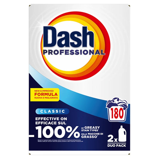 DASH PROFESSIONAL Płyn do prania Regular 180 prań 2x4,05L