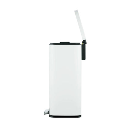 Madison Pedal Bin 50 liters, EKO - matte white