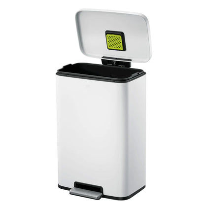 Madison Pedal Bin 50 liters, EKO - matte white