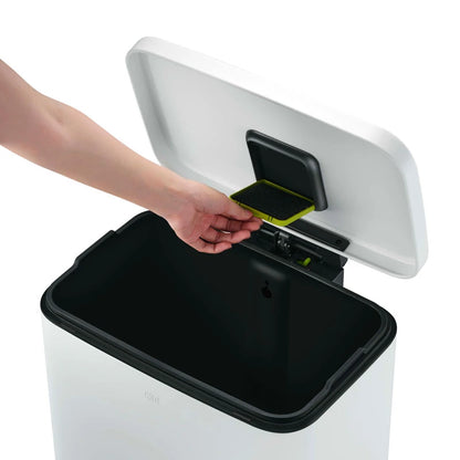 Madison Pedal Bin 50 liters, EKO - matte white
