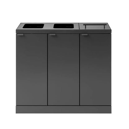 Bica Basic 887 Waste Separation Unit 3x45 liters, Bica - anthracite