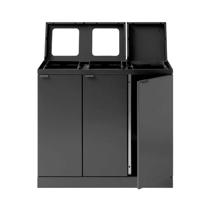 Bica Basic 887 Waste Separation Unit 3x45 liters, Bica - anthracite