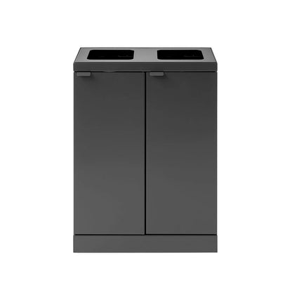 Bica Basic 871 Waste Separation Unit 2x45 liters, Bica - anthracite