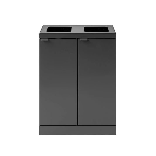 Bica Basic 871 Waste Separation Unit 2x45 liters, Bica - anthracite