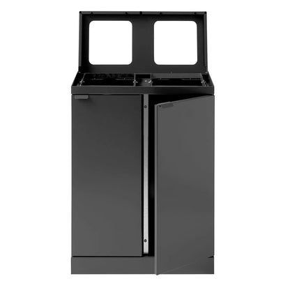 Bica Basic 871 Waste Separation Unit 2x45 liters, Bica - anthracite