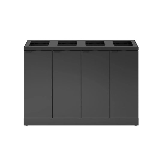Bica Basic 878 Waste Separation Unit 4x45 litres, Bica - anthracite